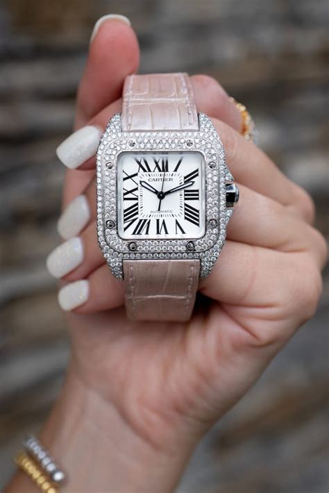 cartier his and hers watches|cartier bust down watch price.